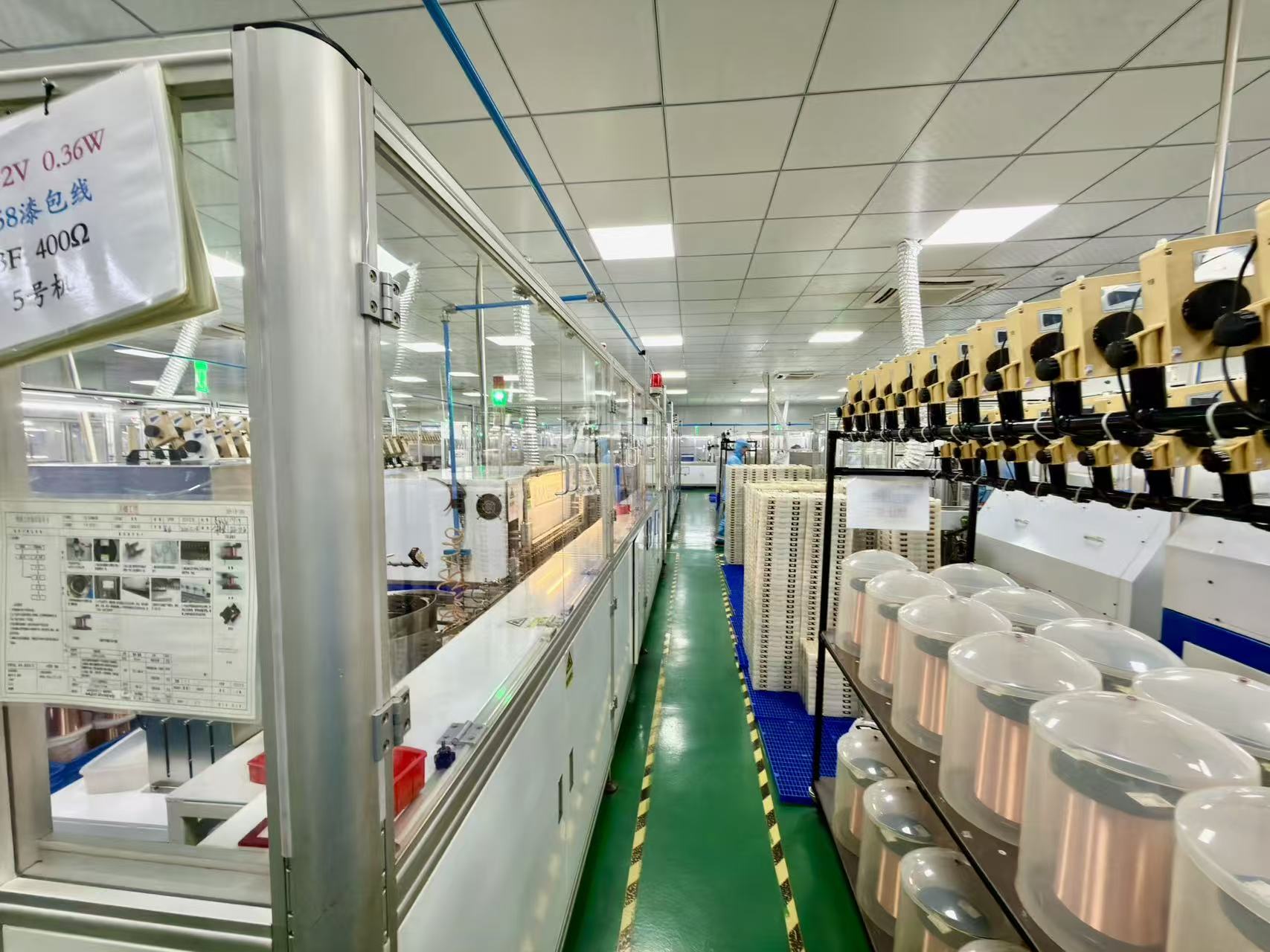 東莞塘廈大型繼電器工廠，元則電器生產(chǎn)日常